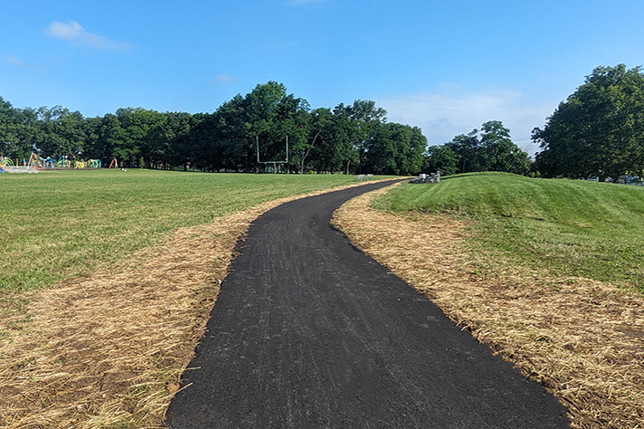 Asphalt Paved Athletic Courts